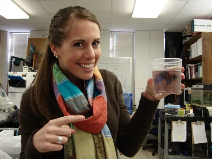 Fun story: Dorian ended up contracting a disease that not only killed him, but killed all the other fish in the lab. I think I got a B.