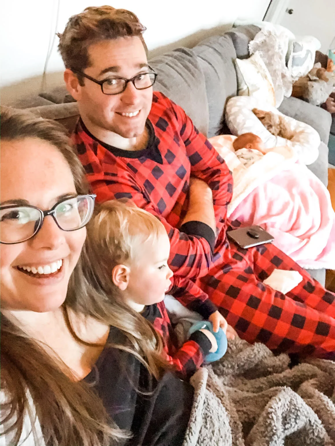  Watching Sesame Street Christmas, a tradition my mom did with us as kids. A super overwhelming and wonderful feeling to do it with our entire family this year. <3 