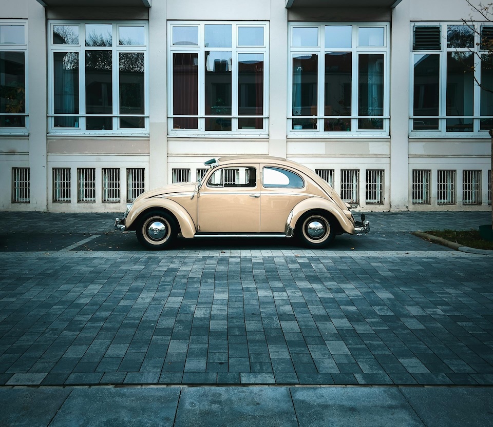 vintage vw beetle