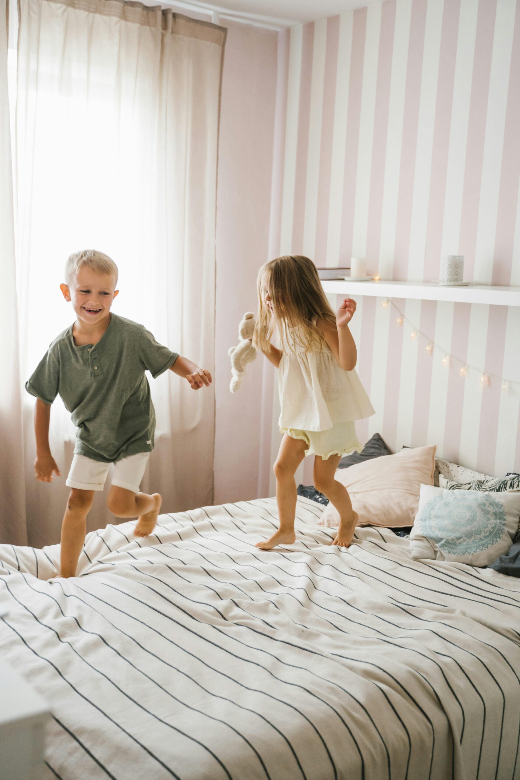 kids playing at home