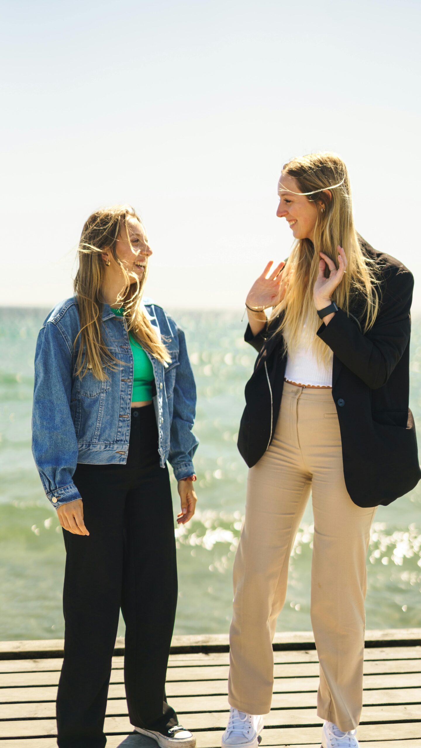friends supporting each other